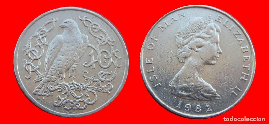 Monedas antiguas de Europa: 10 PENIQUES PENCE 1982 ISLA DE MAN-151453