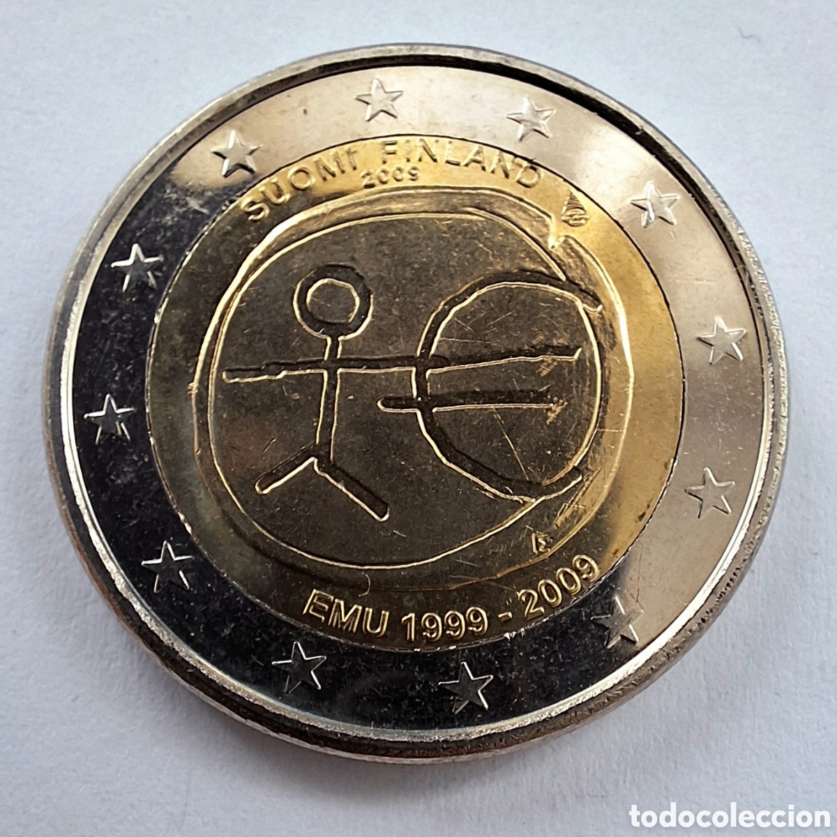 Monedas antiguas de Europa: 2 euro 2009 Finlandia EMU EUM