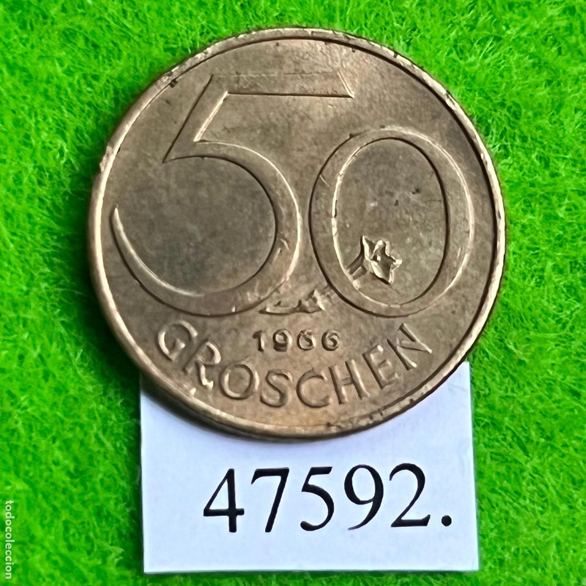 Monedas antiguas de Europa: Austria 50 groschen 1966