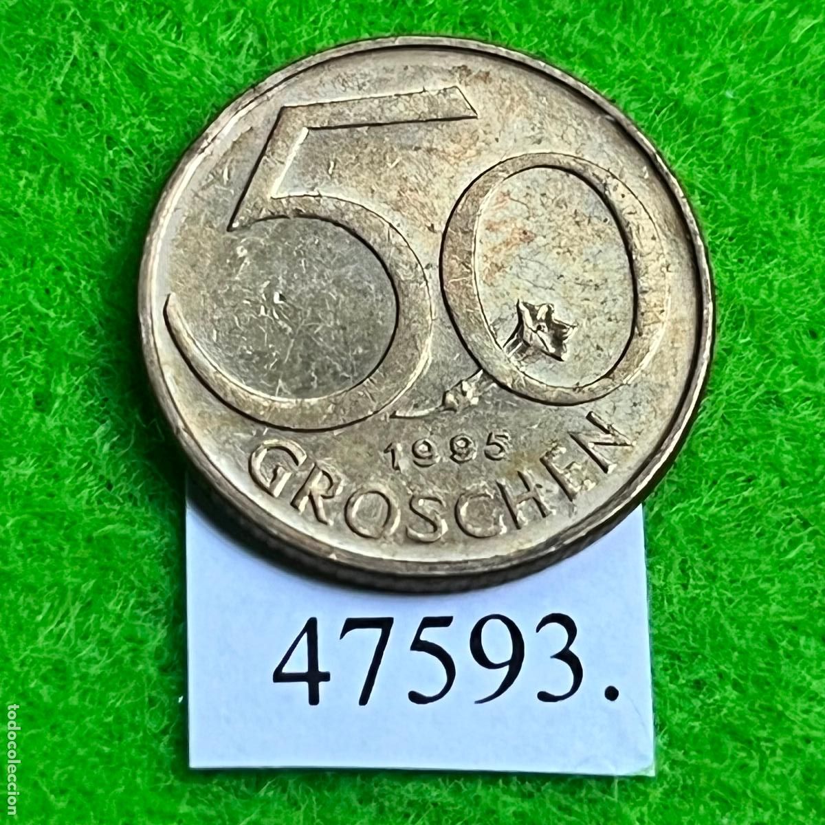 Monedas antiguas de Europa: Austria 50 groschen 1995