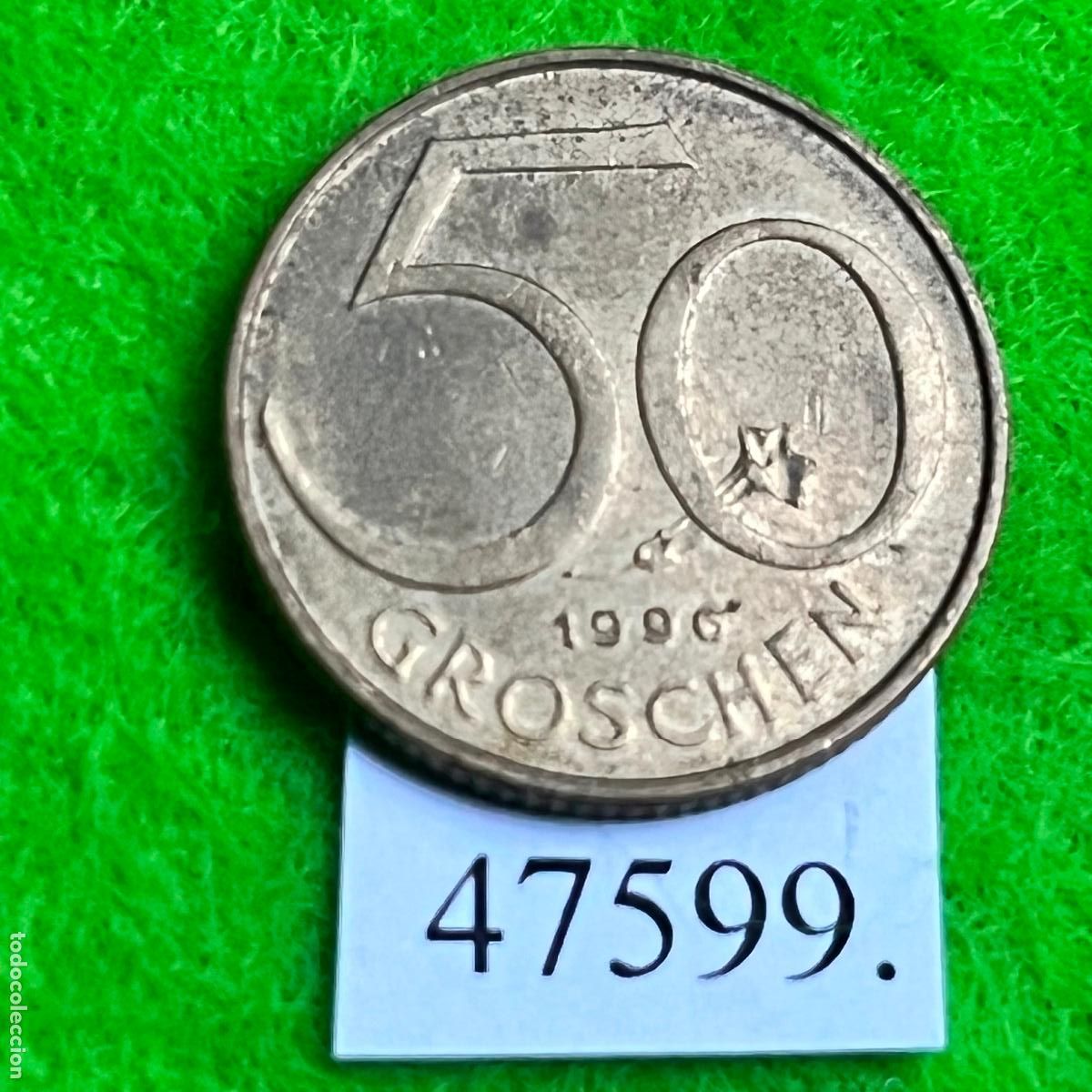 Monedas antiguas de Europa: Austria 50 groschen 1996