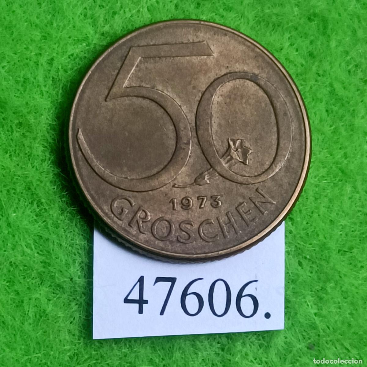 Monedas antiguas de Europa: Austria 50 groschen 1973