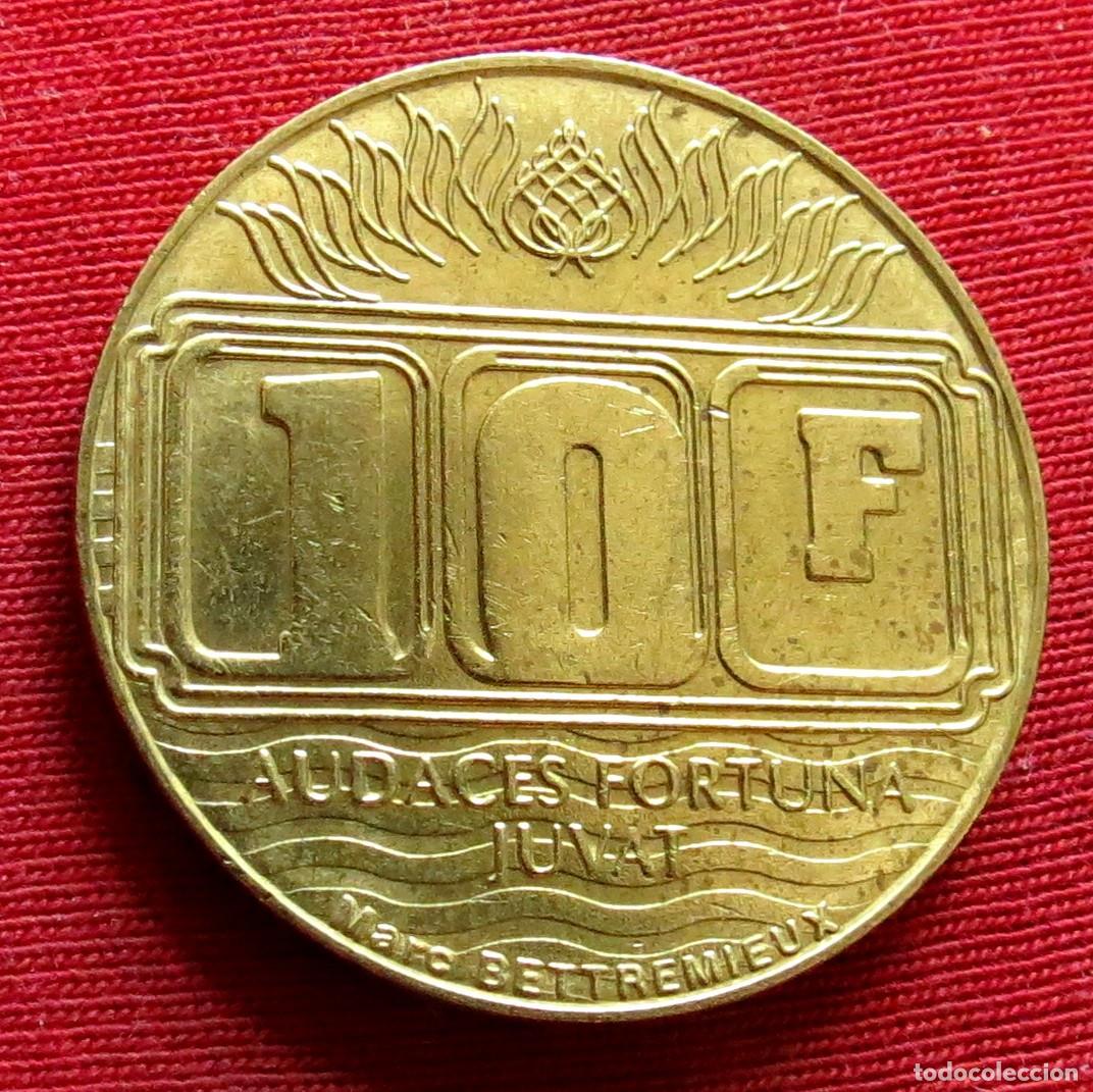 Monedas antiguas de Europa: Francia Casino Menton 10 fr hotel Lucien Barriere