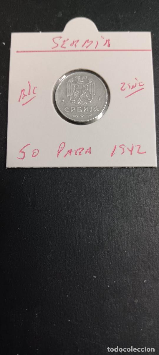 Monedas antiguas de Europa: SERBIA 20 PARA 1942 MBC KM=30(ZINC)II GM OCUPACI&Oacute;N NAZI