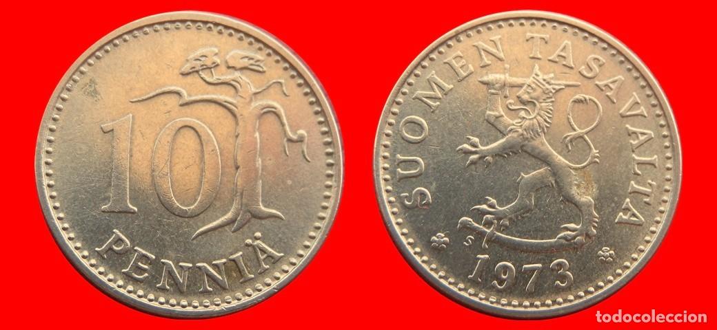 Monedas antiguas de Europa: 10 PENNIA 1973 FINLANDIA-151460
