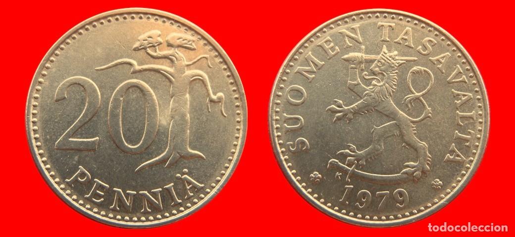 Monedas antiguas de Europa: 20 PENNIA 1979 FINLANDIA-151467