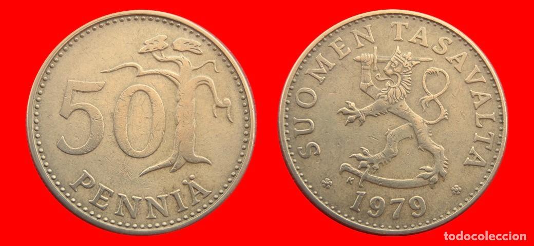Monedas antiguas de Europa: 50 PENNIA 1979 FINLANDIA-151470