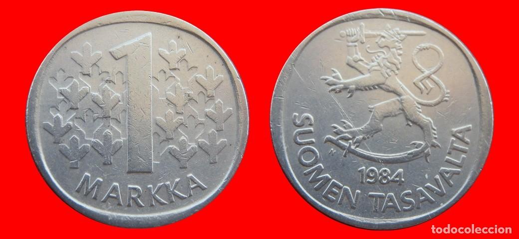 Monedas antiguas de Europa: 1 MARCO 1984 FINLANDIA-151473