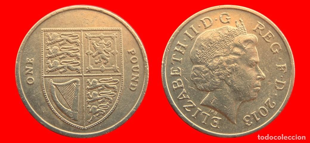 Monedas antiguas de Europa: 1 LIBRA POUND 2013 INGLATERRA REINO UNIDO-151486