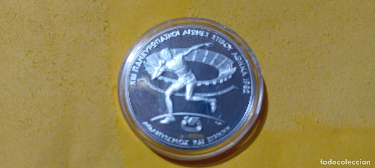 Monedas antiguas de Europa: GRECIA 250 DRACMAS 1982 JJOO LANZAMIENTO PESO, PROOF