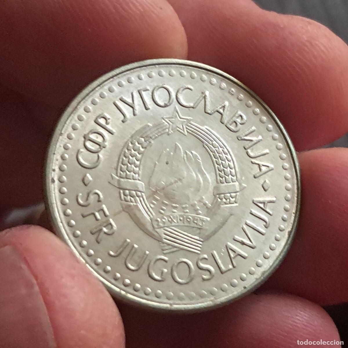 Monedas antiguas de Europa: MONEDA DE YUGOSLAVIA 50 DINARA 1986 XF, KM# 113.