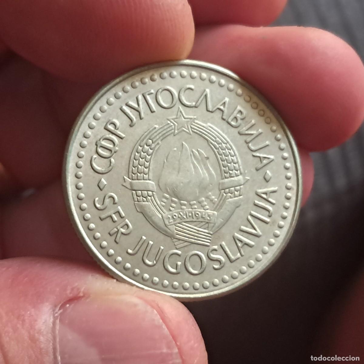 Monedas antiguas de Europa: MONEDA DE YUGOSLAVIA 100 DINARA 1987 VF, KM# 114.