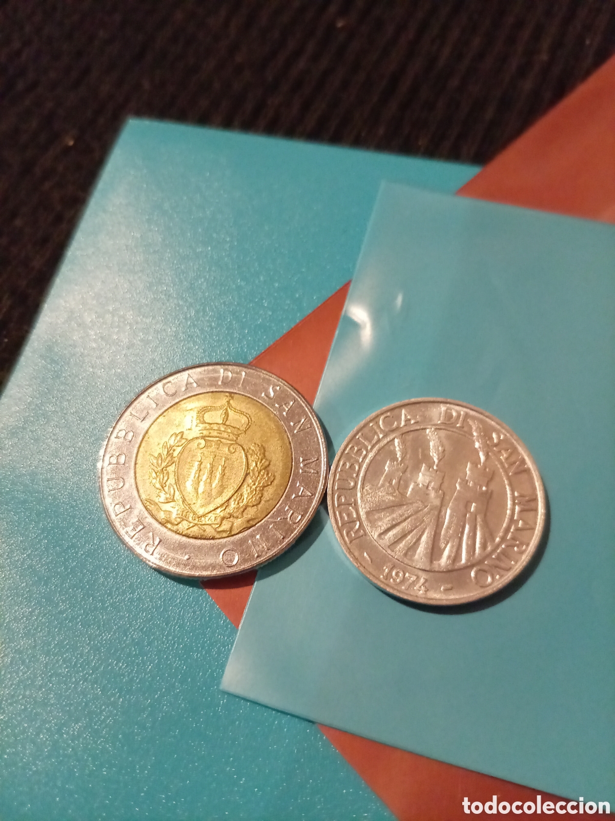Monedas antiguas de Europa: Monedas rep&uacute;blica san Marino