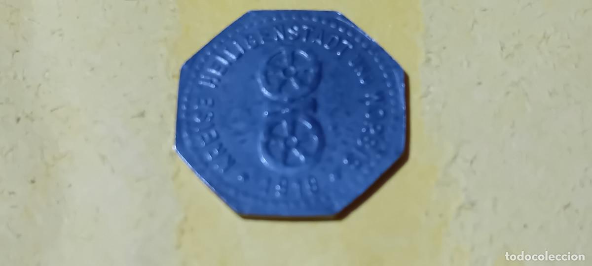 Monedas antiguas de Europa: HEILIGENSTADT UND WORBIS 5 PFG 1919 HIERRO, NOTGELD