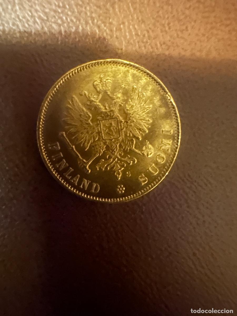 Monedas antiguas de Europa: MONEDA DE ORO 10 MARKKAA FINLANDIA 1913 - &iexcl;&Uacute;LTIMO A&Ntilde;O DE EMISI&Oacute;N!