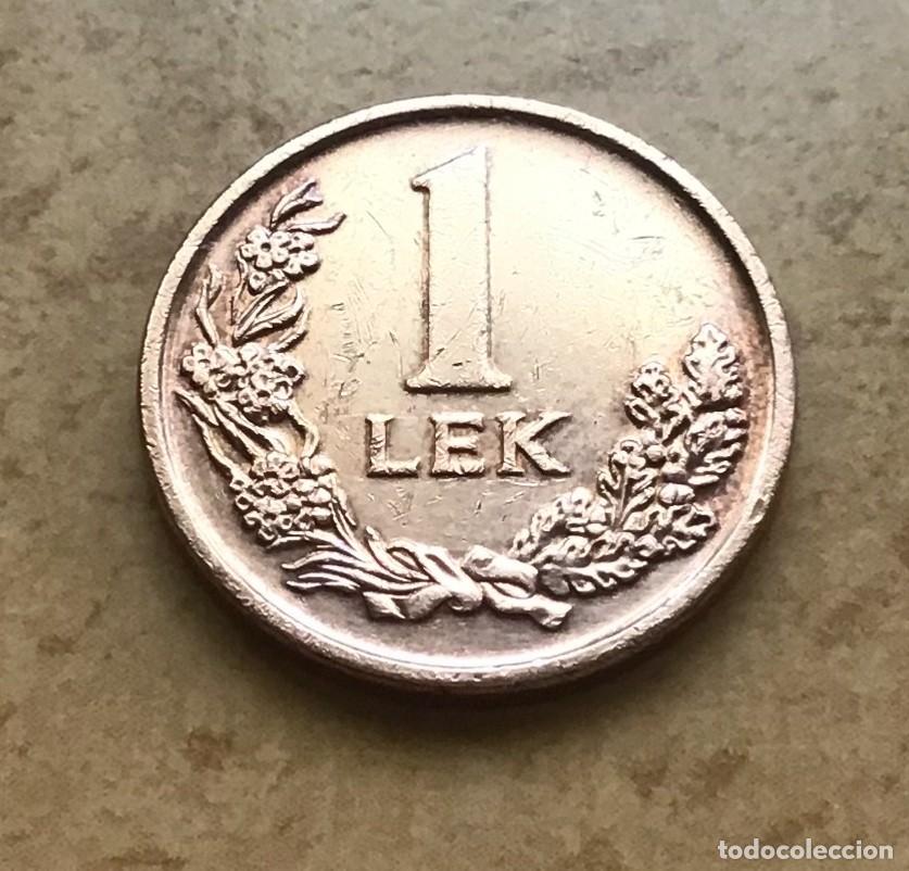 Monedas antiguas de Europa: 1 lek de Albania. A&ntilde;o 2013