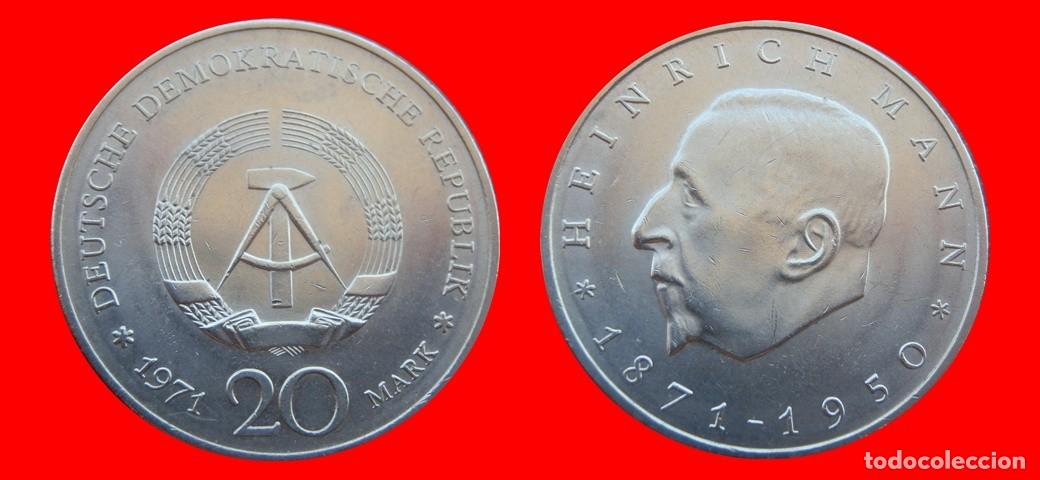 Monedas antiguas de Europa: 20 MARCOS 1971 ALEMANIA REPUBLICA DEMOCRATICA DDR-151542