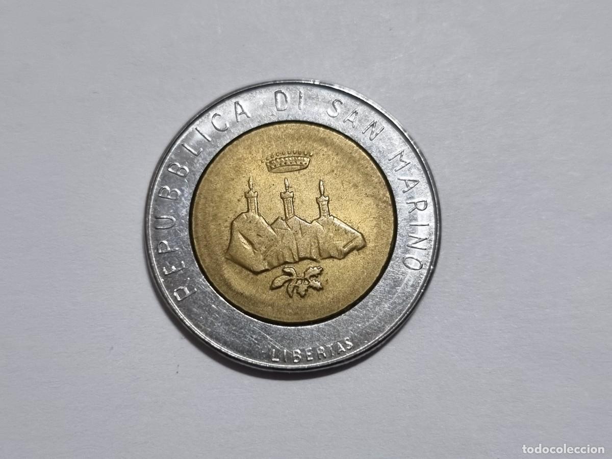 Monedas antiguas de Europa: Moneda Republica San Marino 500 Lira 1986 Coleccionista Coleccionar