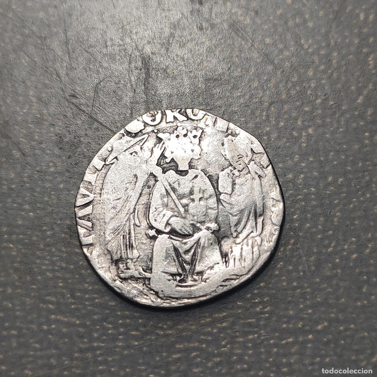 Monedas antiguas de Europa: ITALIA NAPOLES FERDINANDO I 1 CORONATO (1458-1494)