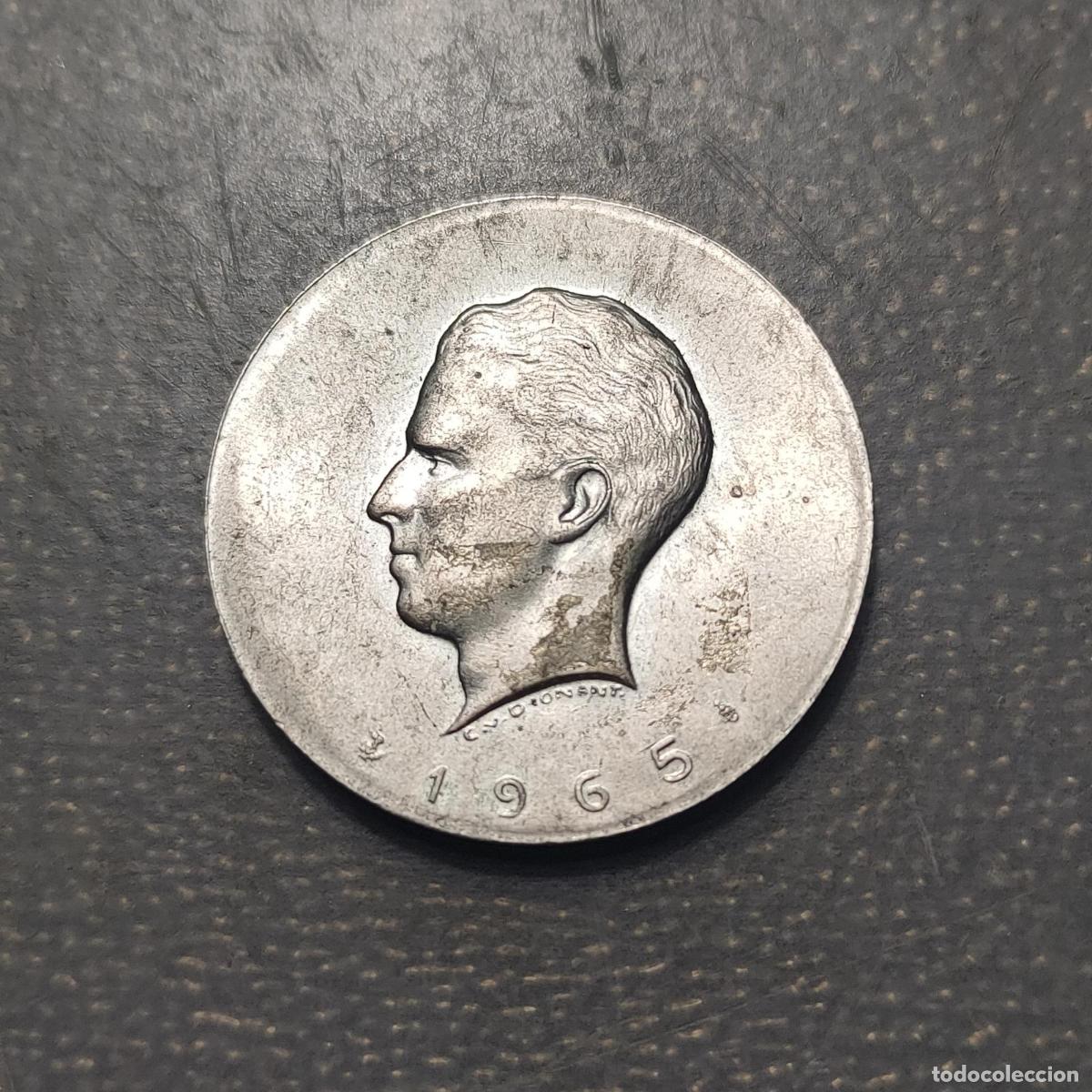 Monedas antiguas de Europa: BELGICA BELGIUM BAUDOIN I TOKEN 1965 PLATA SILVER