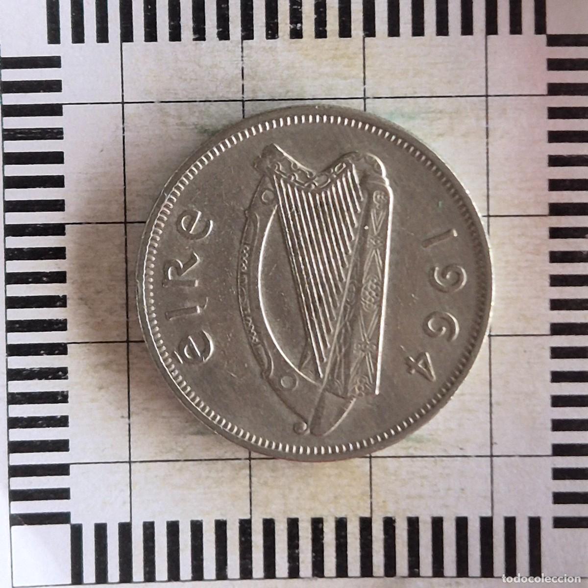 Monedas antiguas de Europa: 1 FLORIN, IRLANDA. 1964. (KM#15a).