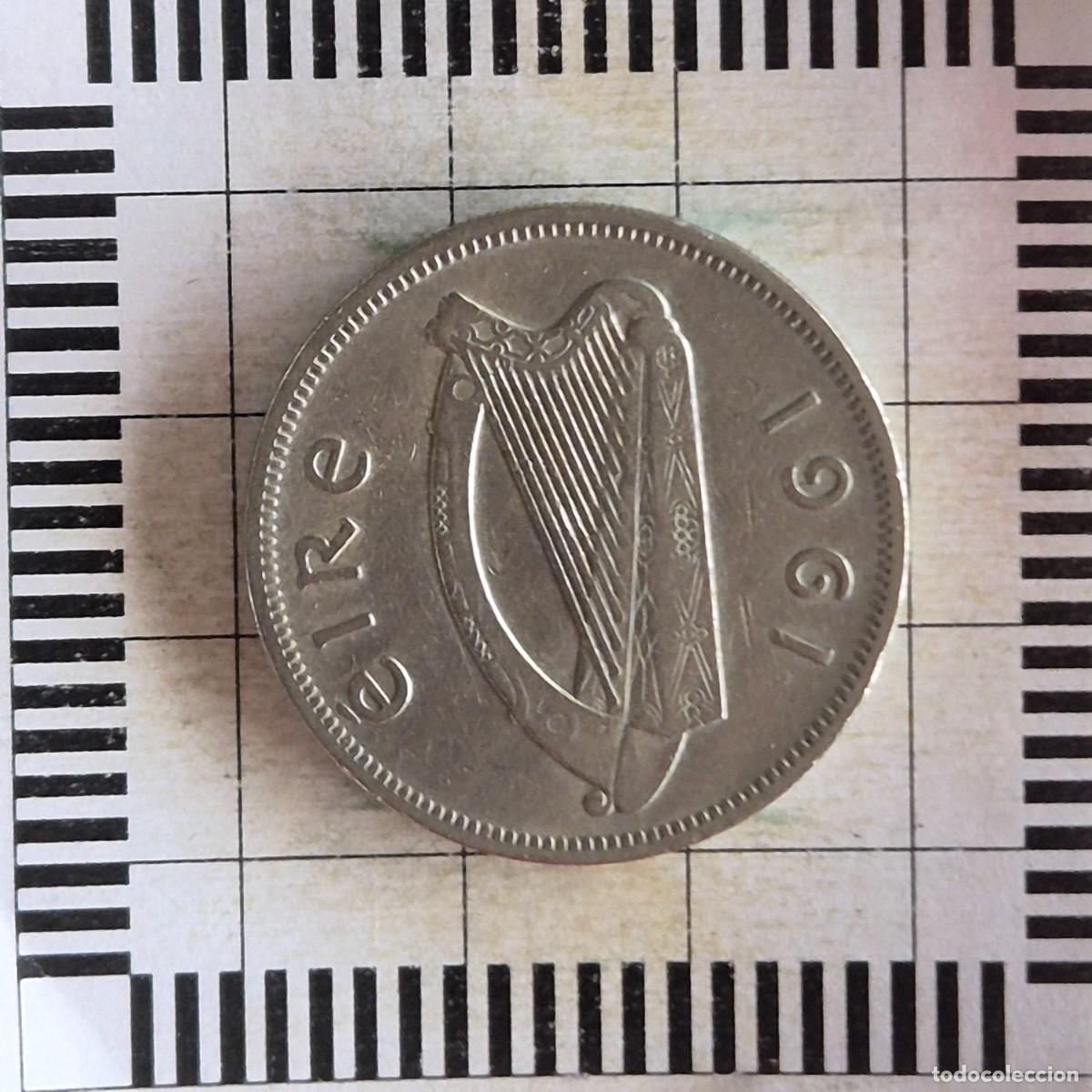 Monedas antiguas de Europa: 1 FLORIN, IRLANDA. 1961. (KM#15a).