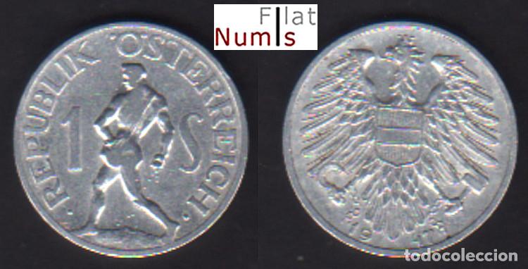 Monedas antiguas de Europa: AUSTRIA - 1 CHELIN - 1947 - E.B.C. - ALUMINIO