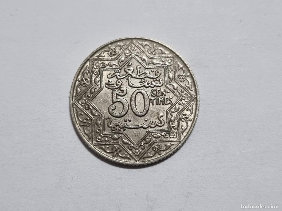 Monedas antiguas de Europa: Moneda Marroqui Marruecos 50 Centimos 1921 Coleccionista