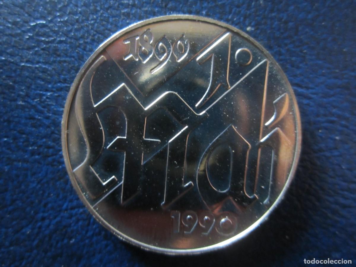 Monedas antiguas de Europa: Alemania Oriental RDA DDR 10 Marcos 1990 Centenario del Primero de Mayo