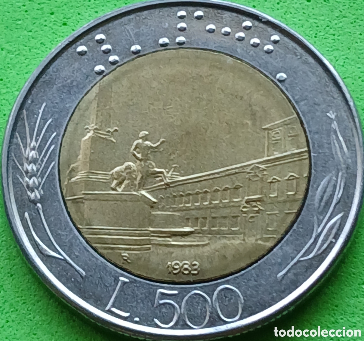 Monedas antiguas de Europa: Italia 500 liras 1983 km#111
