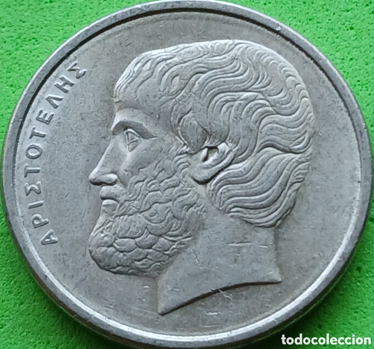 Monedas antiguas de Europa: Grecia 5 dracmas 1976 km#118