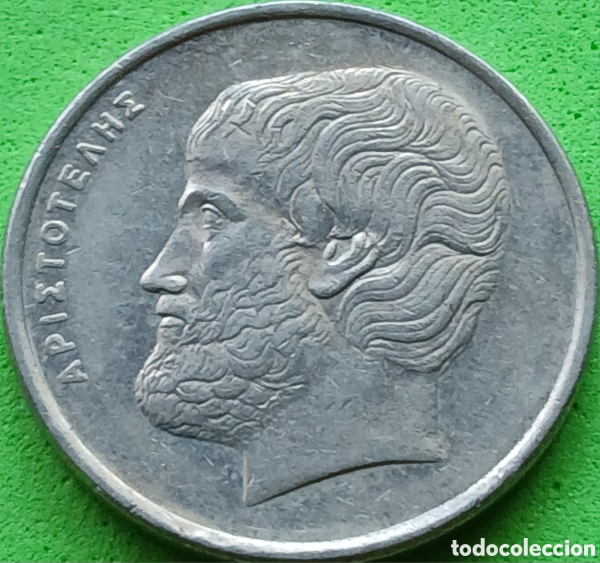 Monedas antiguas de Europa: Grecia 5 dracmas 1988 km#131