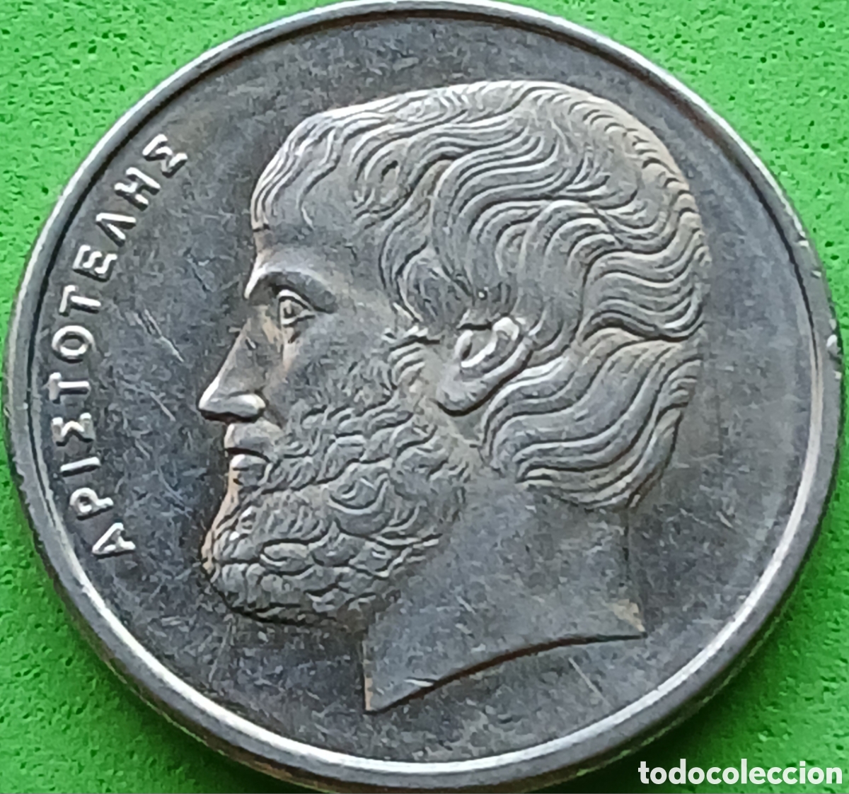 Monedas antiguas de Europa: Grecia 5 dracmas 1990 km#131