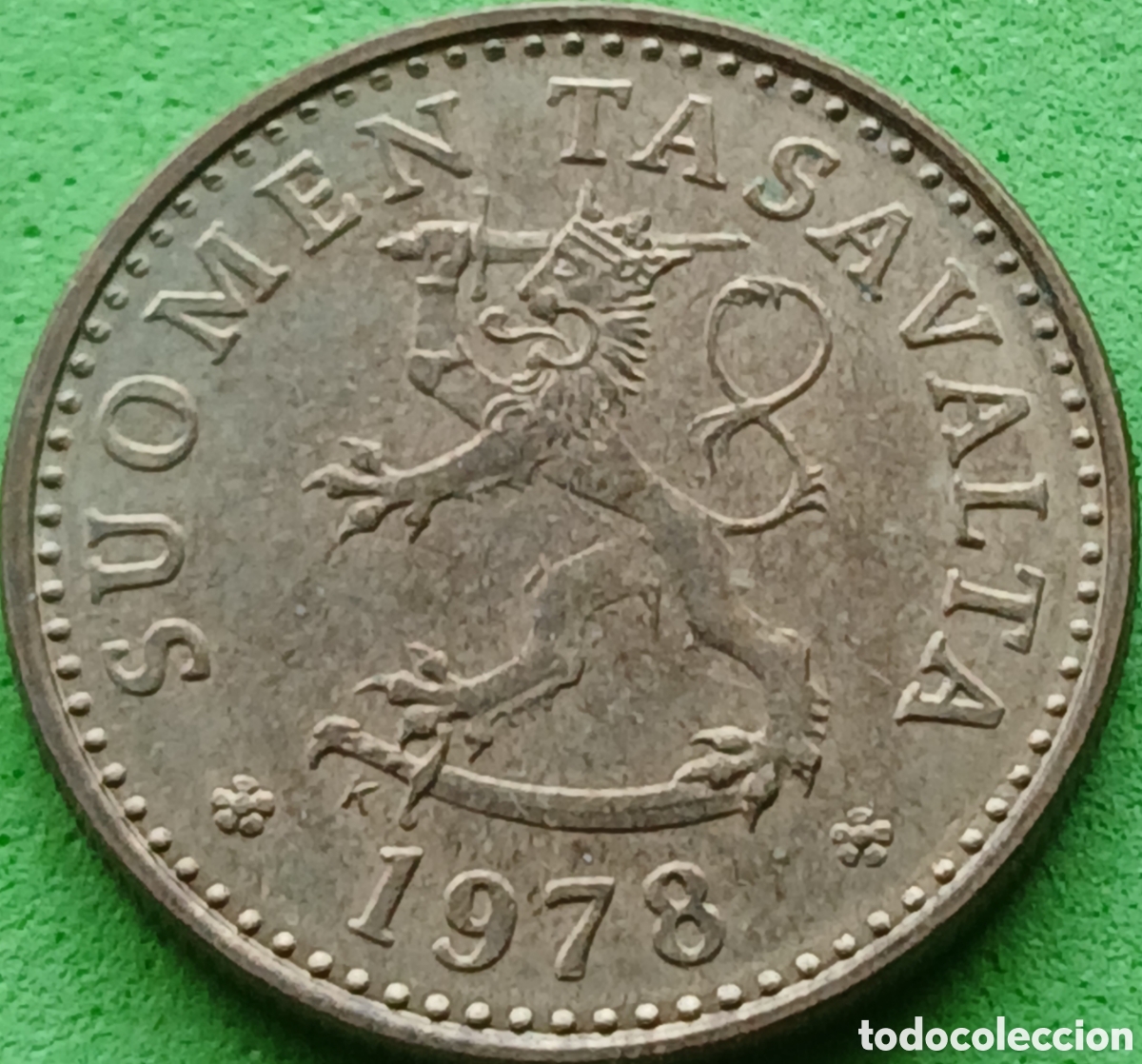 Monedas antiguas de Europa: Finlandia 10 pennia 1978 km#46