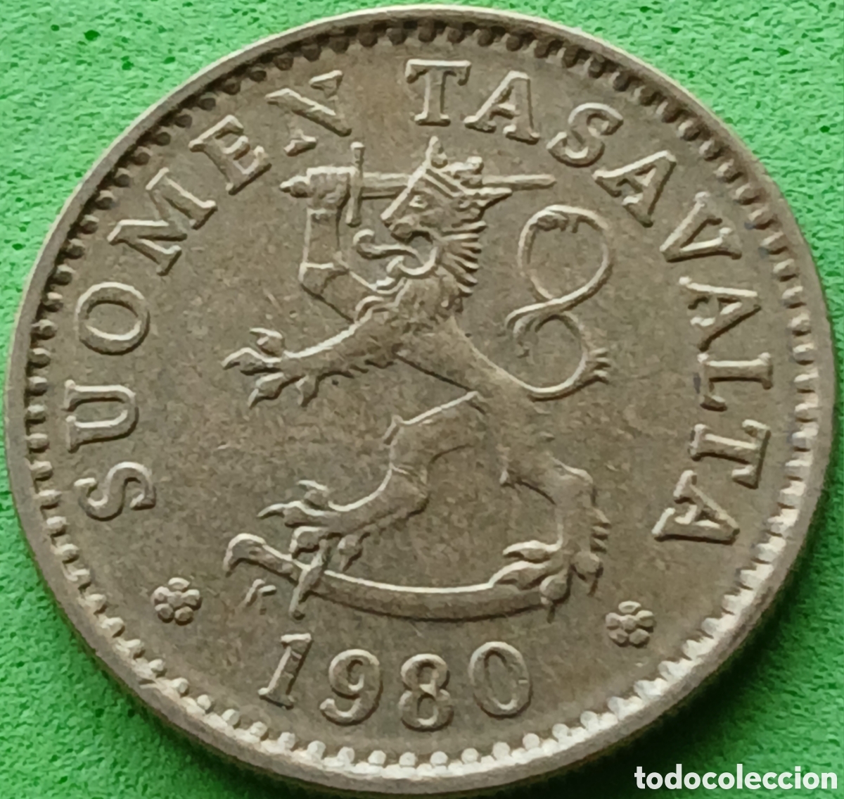 Monedas antiguas de Europa: Finlandia 10 pennia 1980 km#46