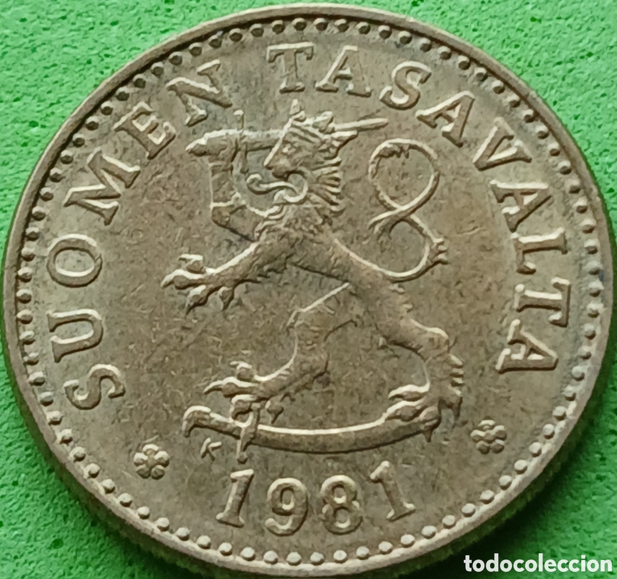 Monedas antiguas de Europa: Finlandia 10 pennia 1981 km#46