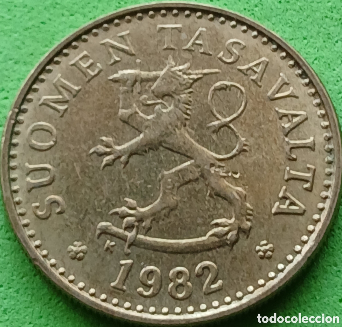Monedas antiguas de Europa: Finlandia 10 pennia 1982 km#46