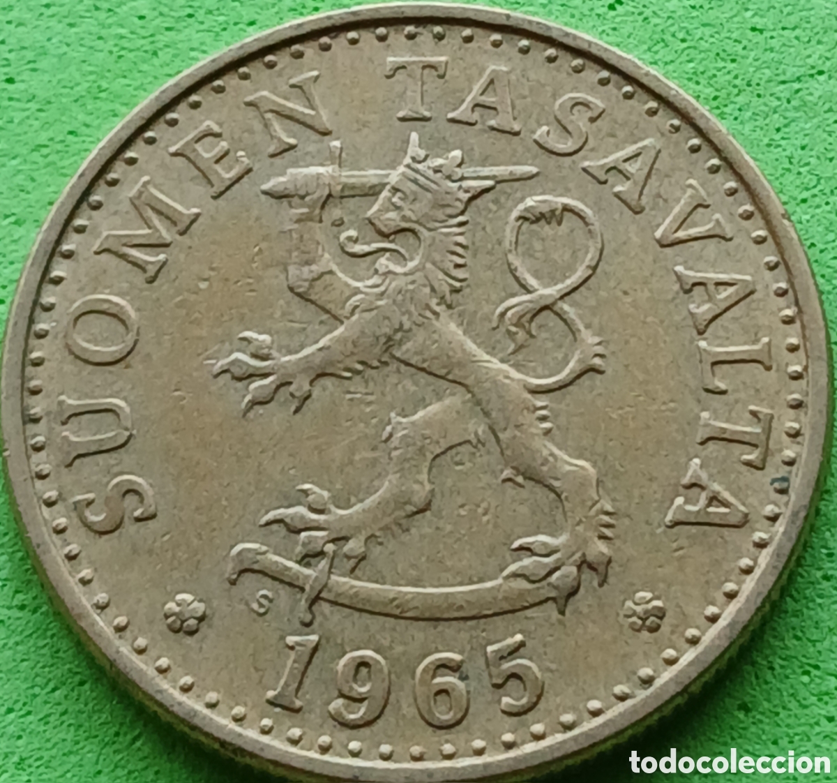 Monedas antiguas de Europa: Finlandia 20 pennia 1965 km#47