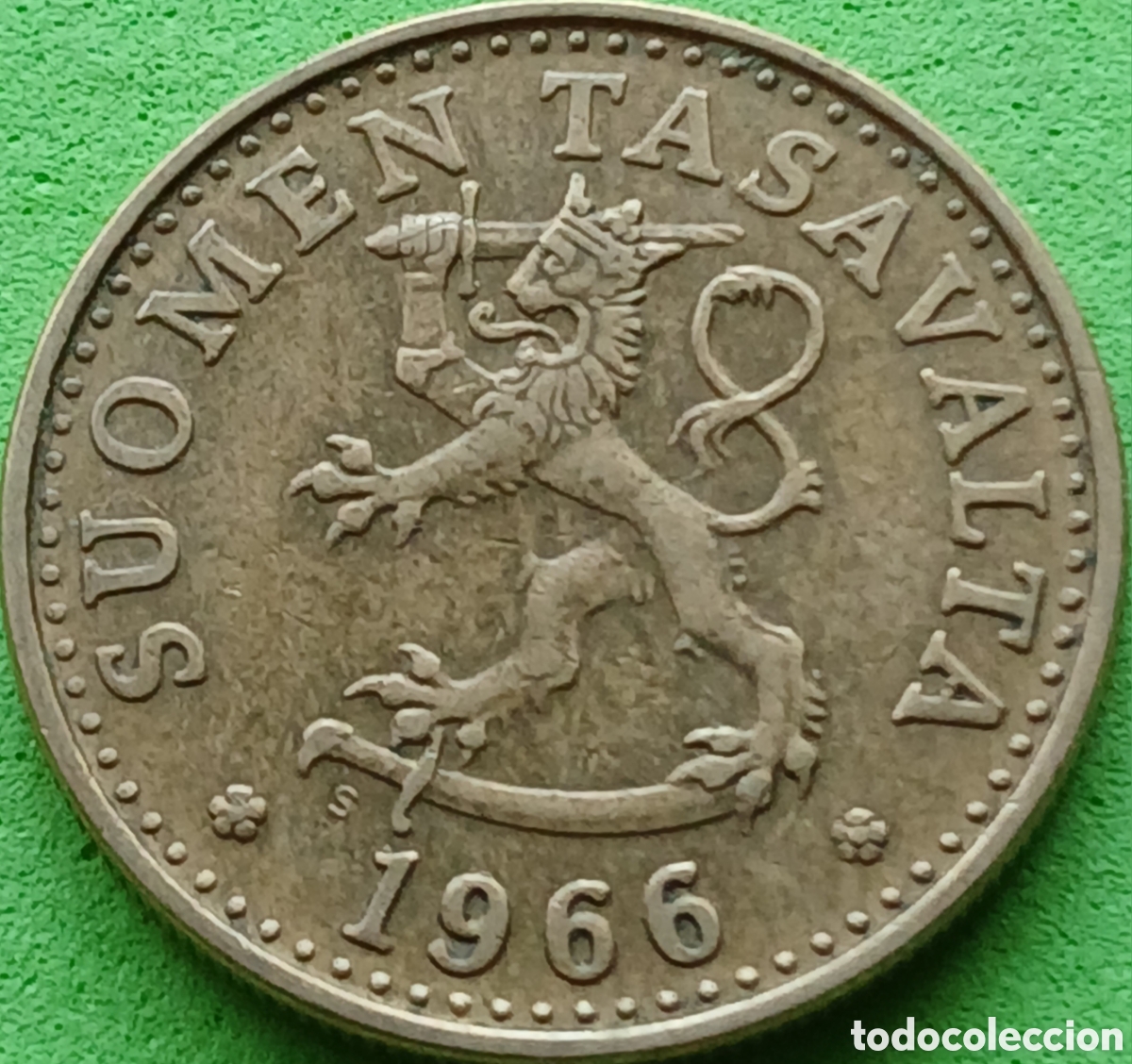 Monedas antiguas de Europa: Finlandia 20 pennia 1966 km#47