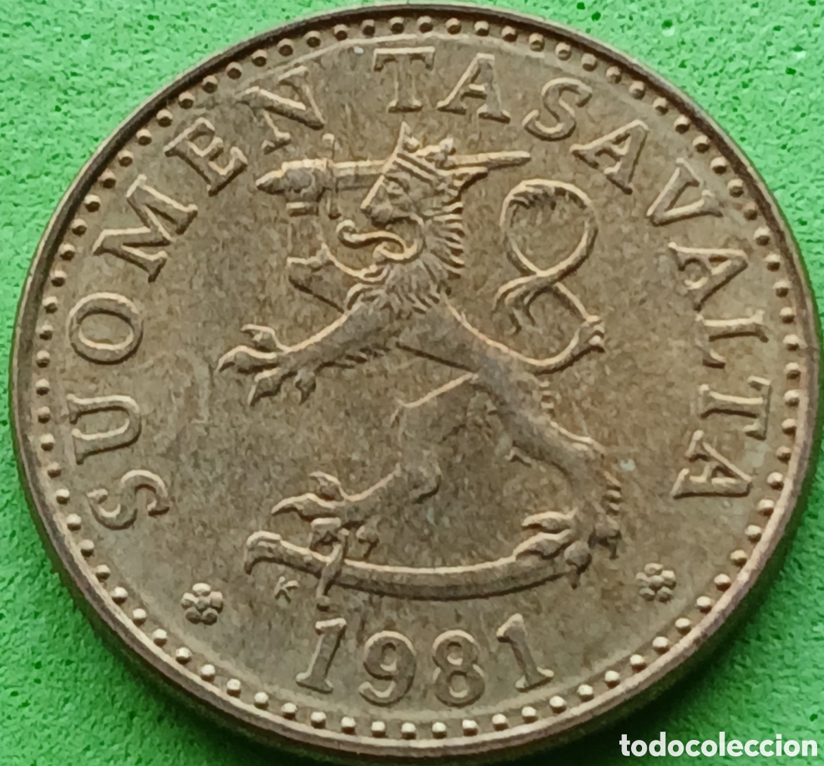 Monedas antiguas de Europa: Finlandia 20 pennia 1981 km#47