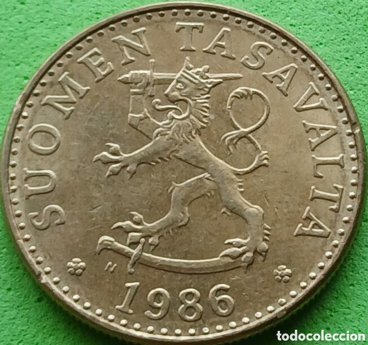 Monedas antiguas de Europa: Finlandia 20 pennia 1986 km#47