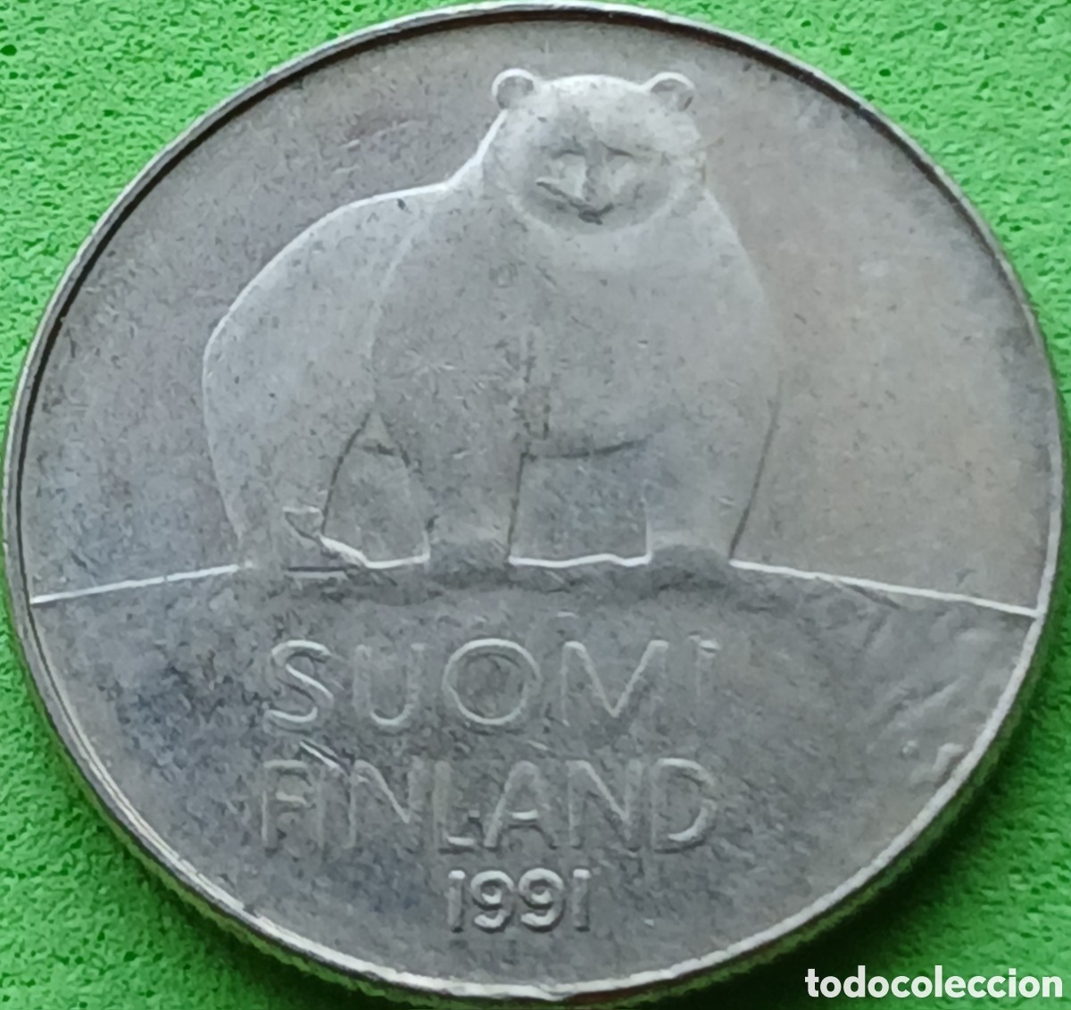 Monedas antiguas de Europa: Finlandia 50 pennia 1991 km#66