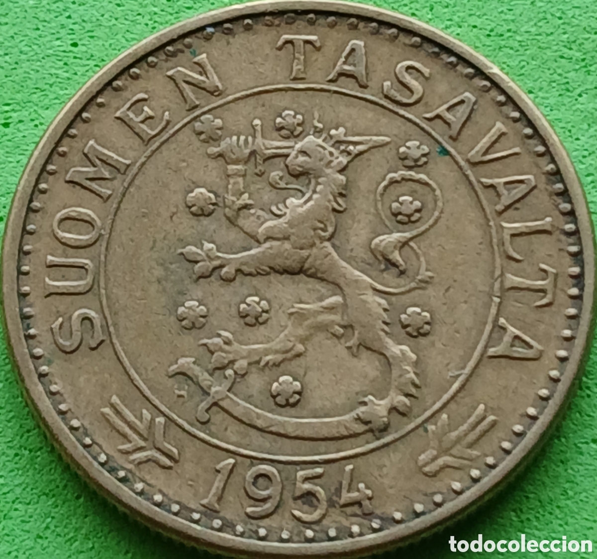 Monedas antiguas de Europa: Finlandia 20 marcos 1954 km#39