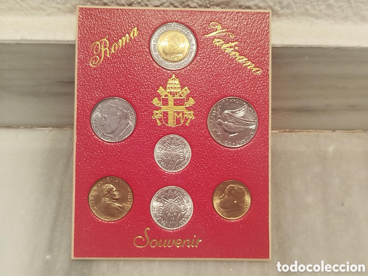 Monedas antiguas de Europa: Colecci&oacute;n Monedas Vaticano Juan Pablo II