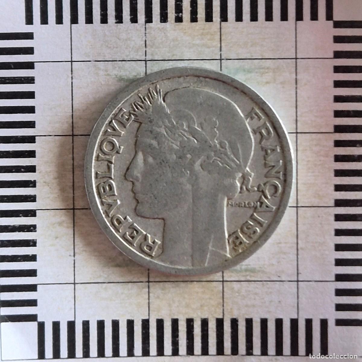 Monedas antiguas de Europa: 2 FRANCOS, FRANCIA. 1941. (KM#886a.1).