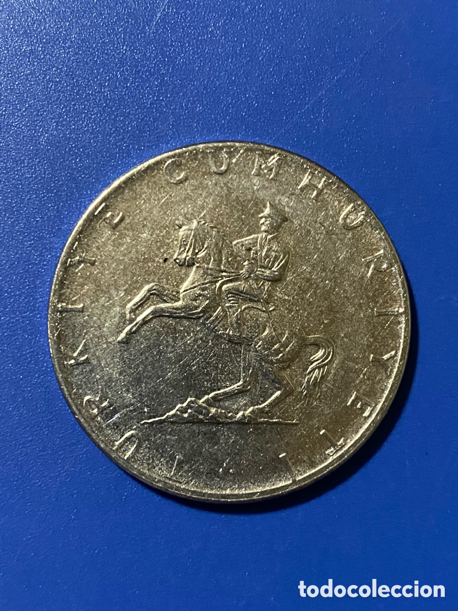 Monedas antiguas de Europa: Turquia 1979 5 Liras