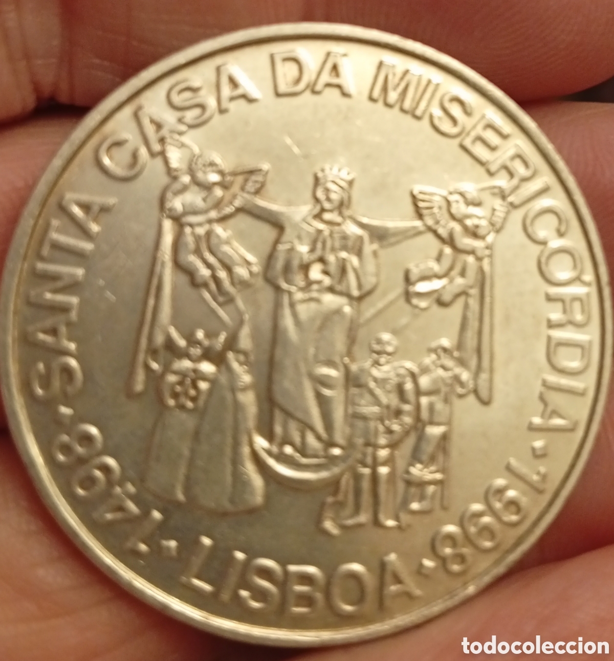 Monedas antiguas de Europa: Portugal moneda de plata de 1000 escudos