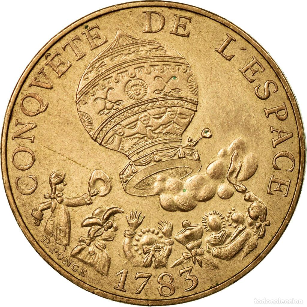 Monedas antiguas de Europa: [#586710] Moneda, Francia, La conqu&ecirc;te, 10 Francs, 1983, Paris, MBC, N&iacute;quel - bronce