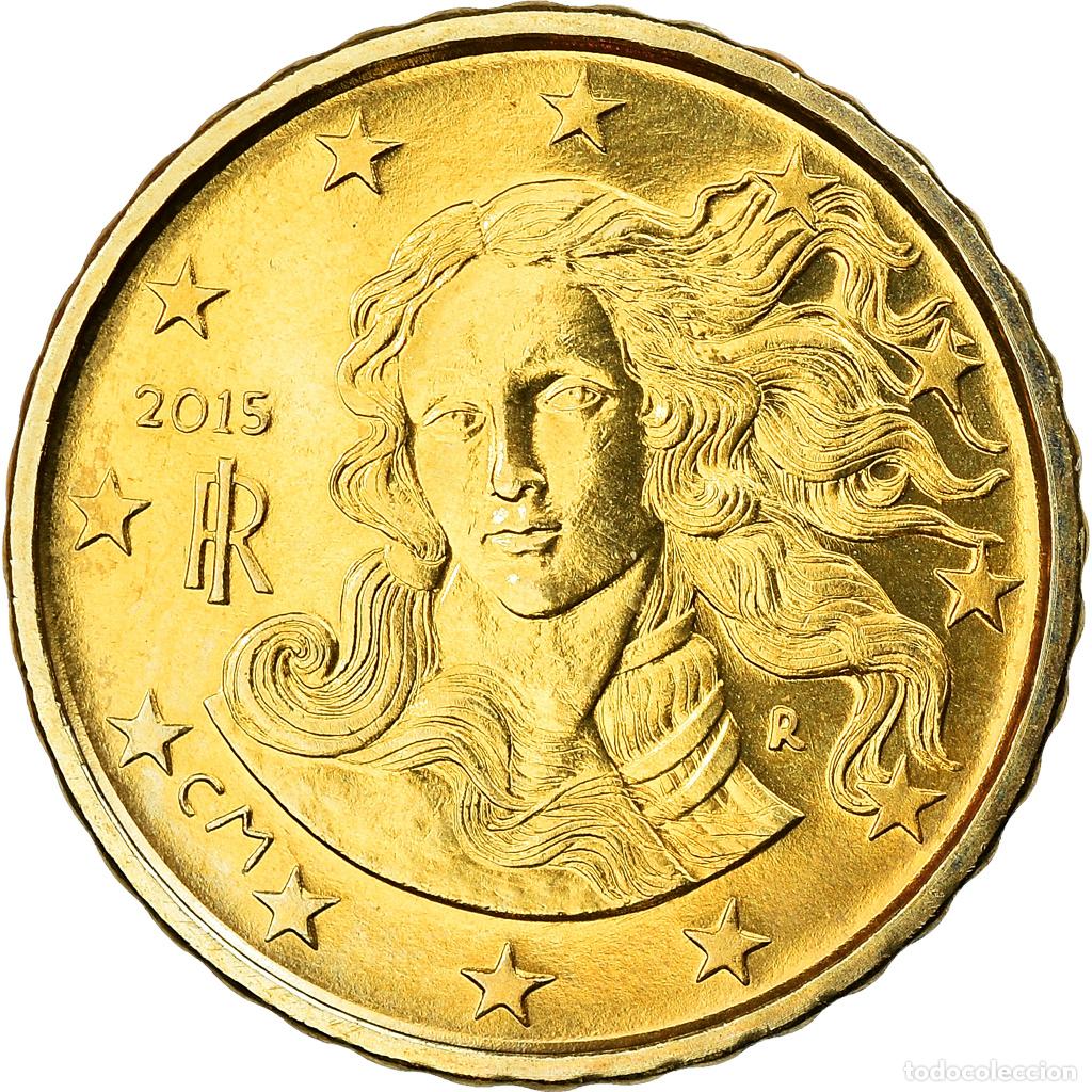 Monedas antiguas de Europa: [#795672] Italia, 10 Euro Cent, 2015, SC, Lat&oacute;n, KM:New
