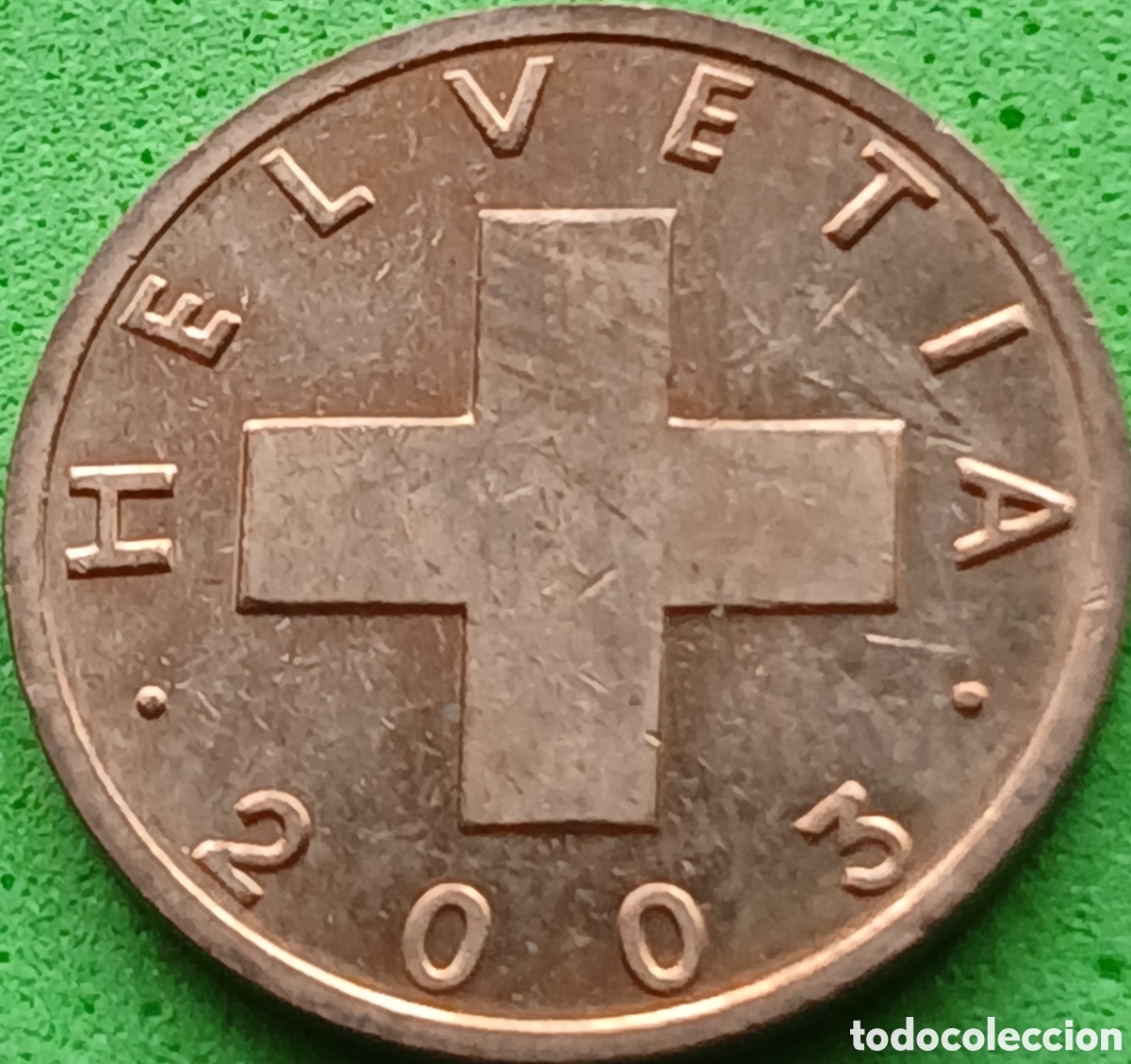 Monedas antiguas de Europa: Suiza 1 c&eacute;ntimo 2003 km#46